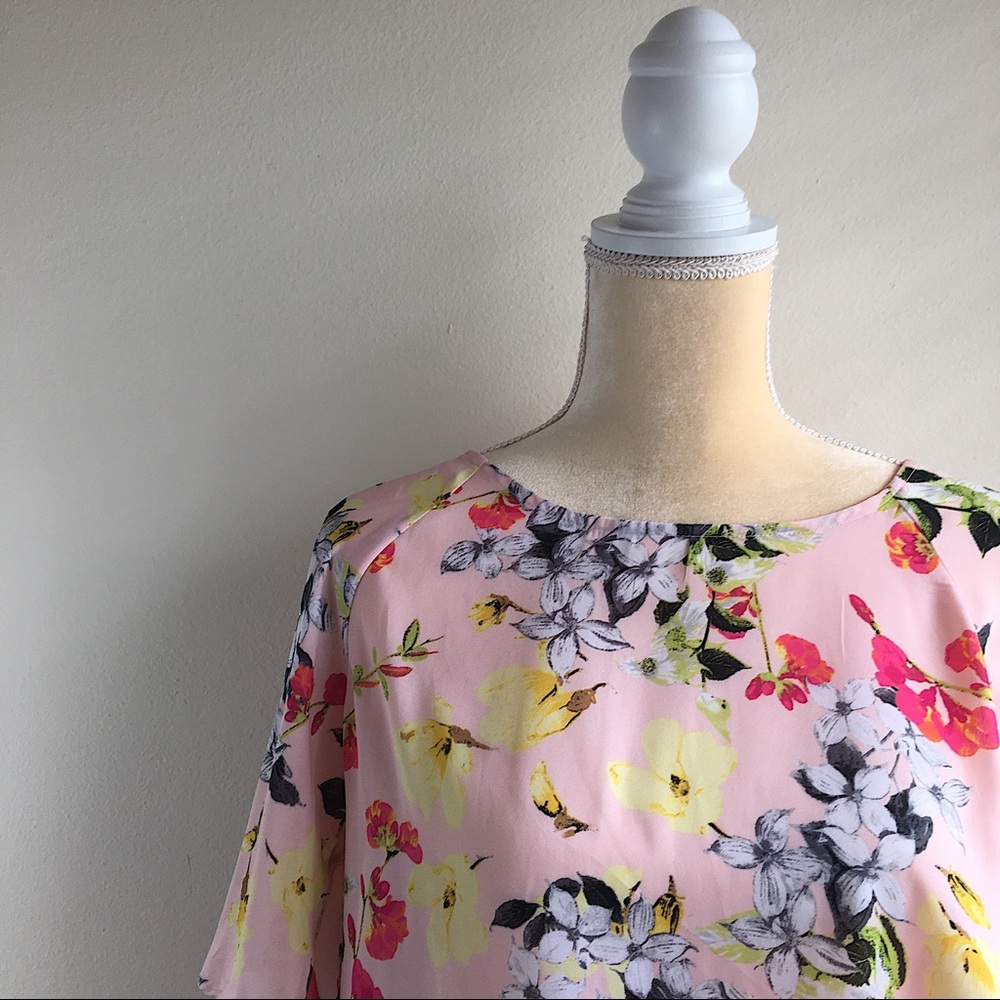 Spring Floral Blouse